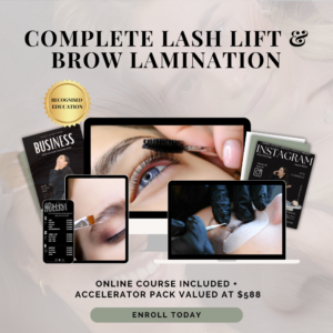 Brow Lamination + Lash Lift Online Course